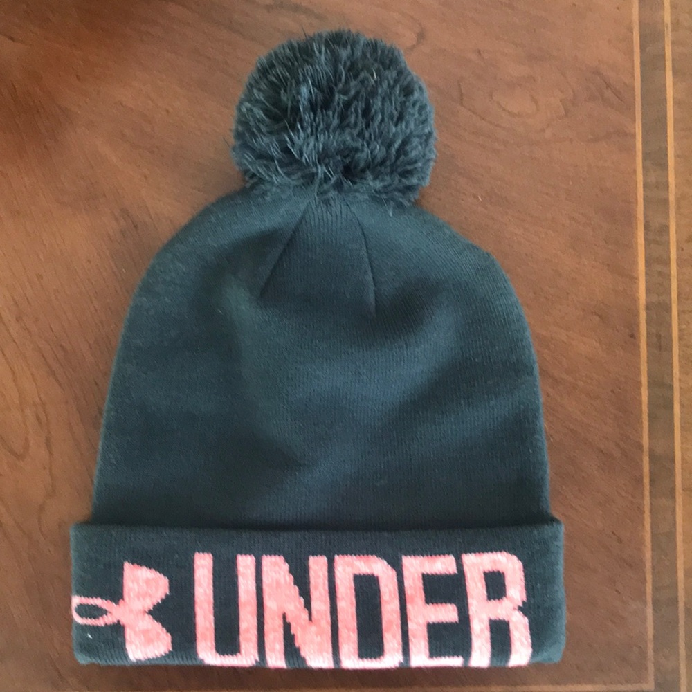Grey Under Armour hat